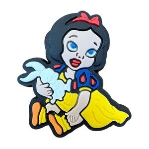 Baby Snow White Croc Charm